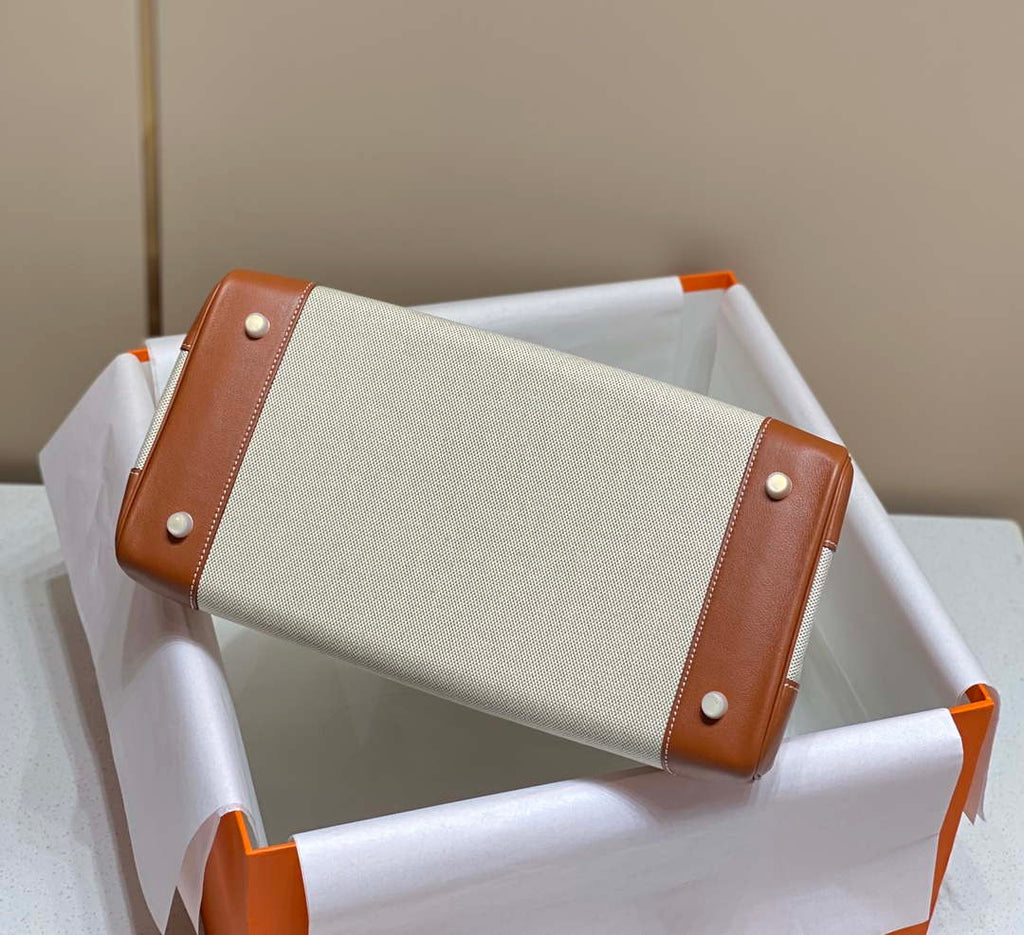 Hermes Birkin Tote Bag Swift leather with canvas 285903