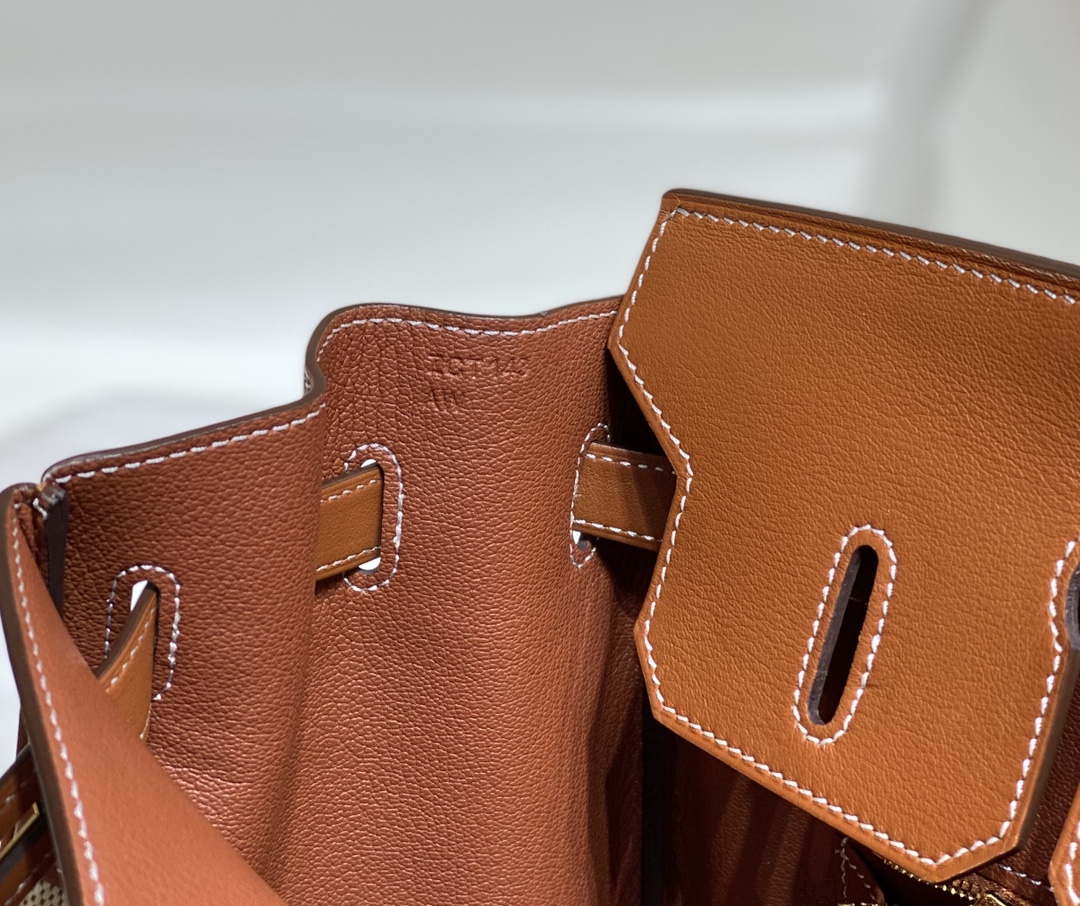 Hermes Birkin Tote Bag Swift leather with canvas 285903