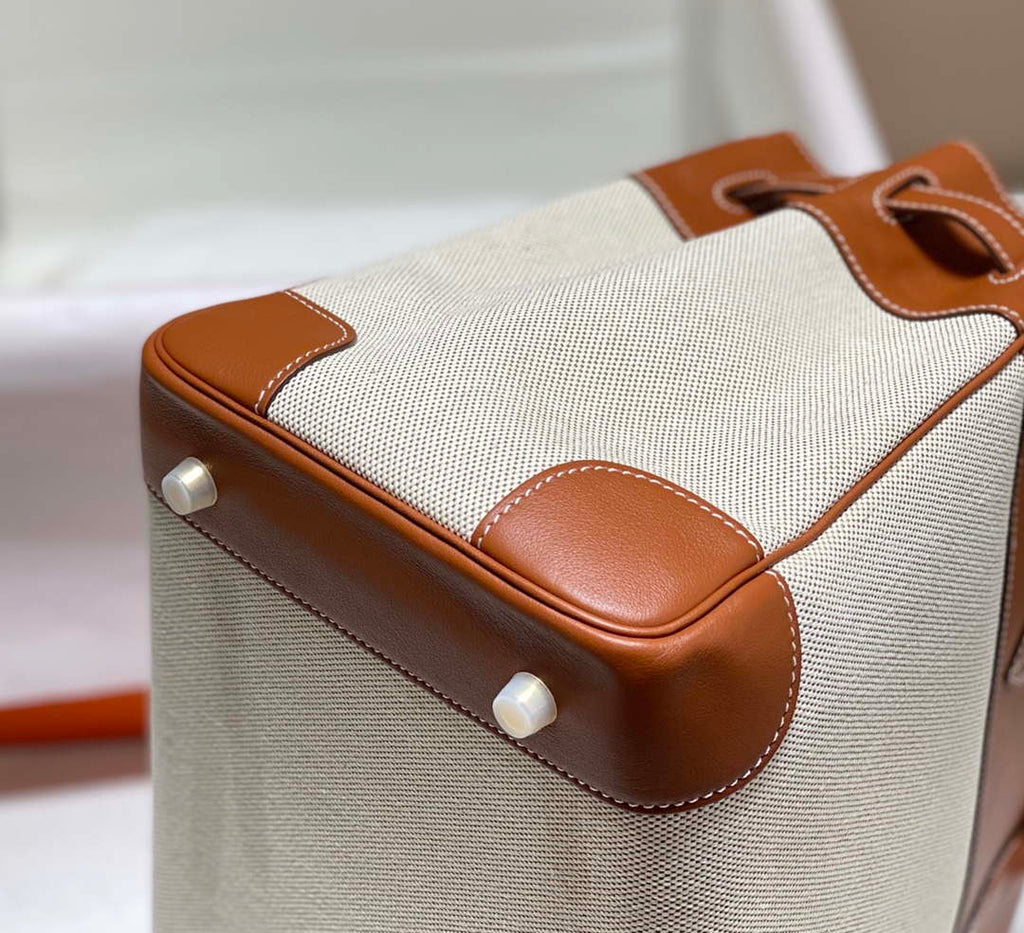 Hermes Birkin Tote Bag Swift leather with canvas 285903
