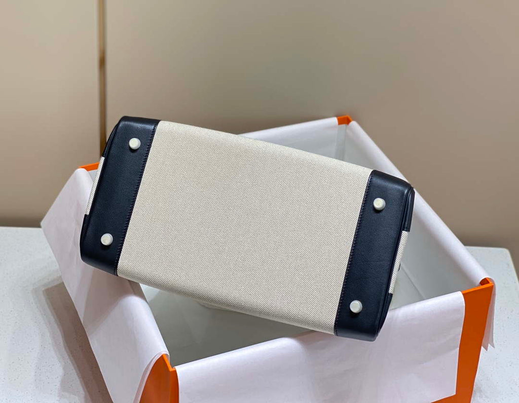 Hermes Birkin Tote Bag Swift leather with canvas 285904