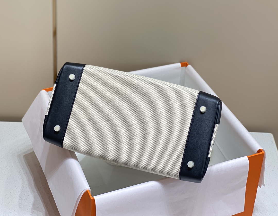 Hermes Birkin Tote Bag Swift leather with canvas 285904
