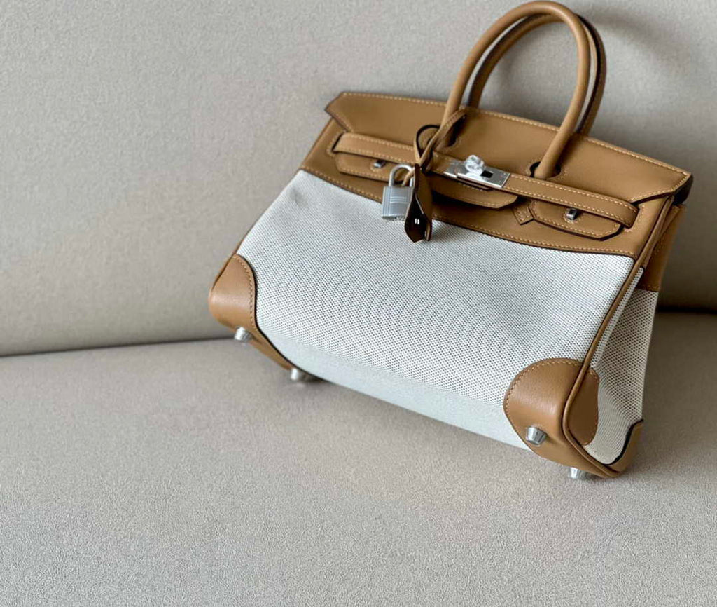 Hermes Birkin Tote Bag Swift leather with canvas 286003