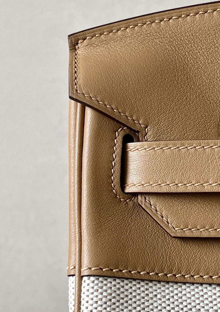 Hermes Birkin Tote Bag Swift leather with canvas 286003