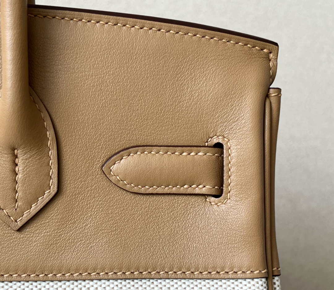 Hermes Birkin Tote Bag Swift leather with canvas 286003
