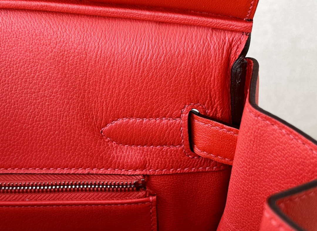 Hermes Birkin Tote Bag Swift leather with canvas 30cm 286004