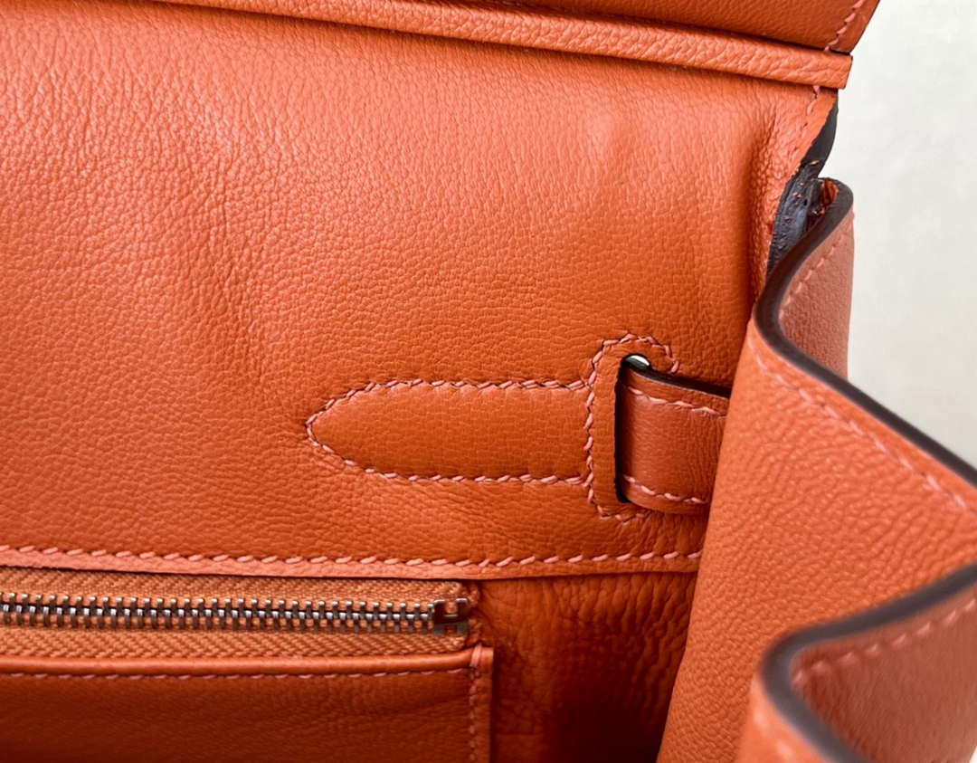 Hermes Birkin Tote Bag Swift leather with canvas 30cm 286005