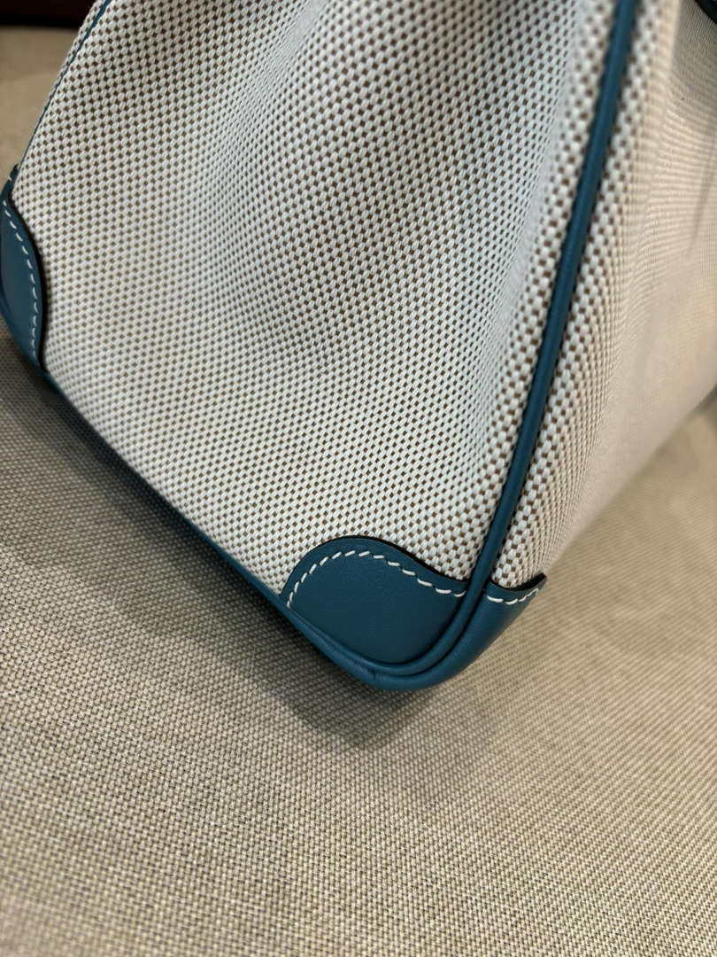 Hermes Birkin Tote Bag Swift leather with canvas 286008