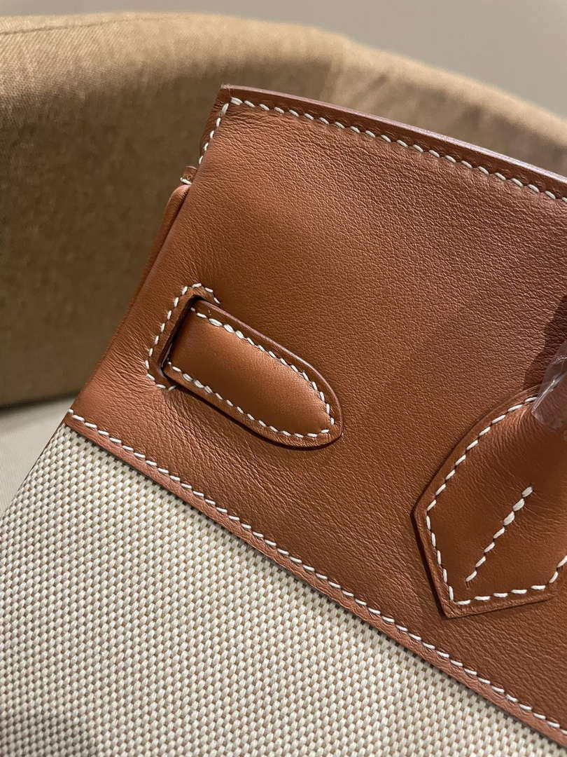 Hermes Birkin Tote Bag Swift leather with canvas 286011