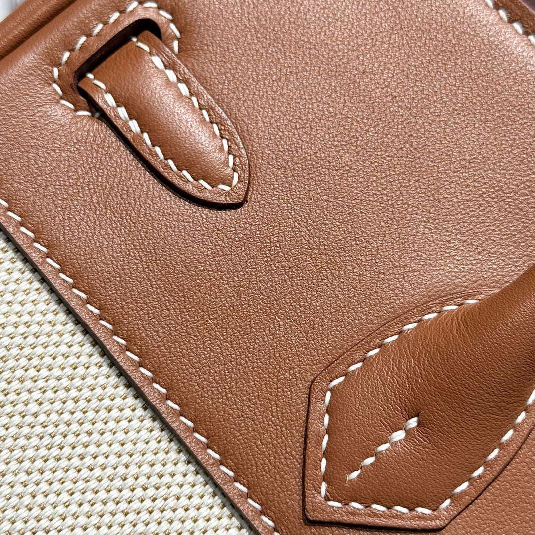 Hermes Birkin Tote Bag Swift leather with canvas 286011