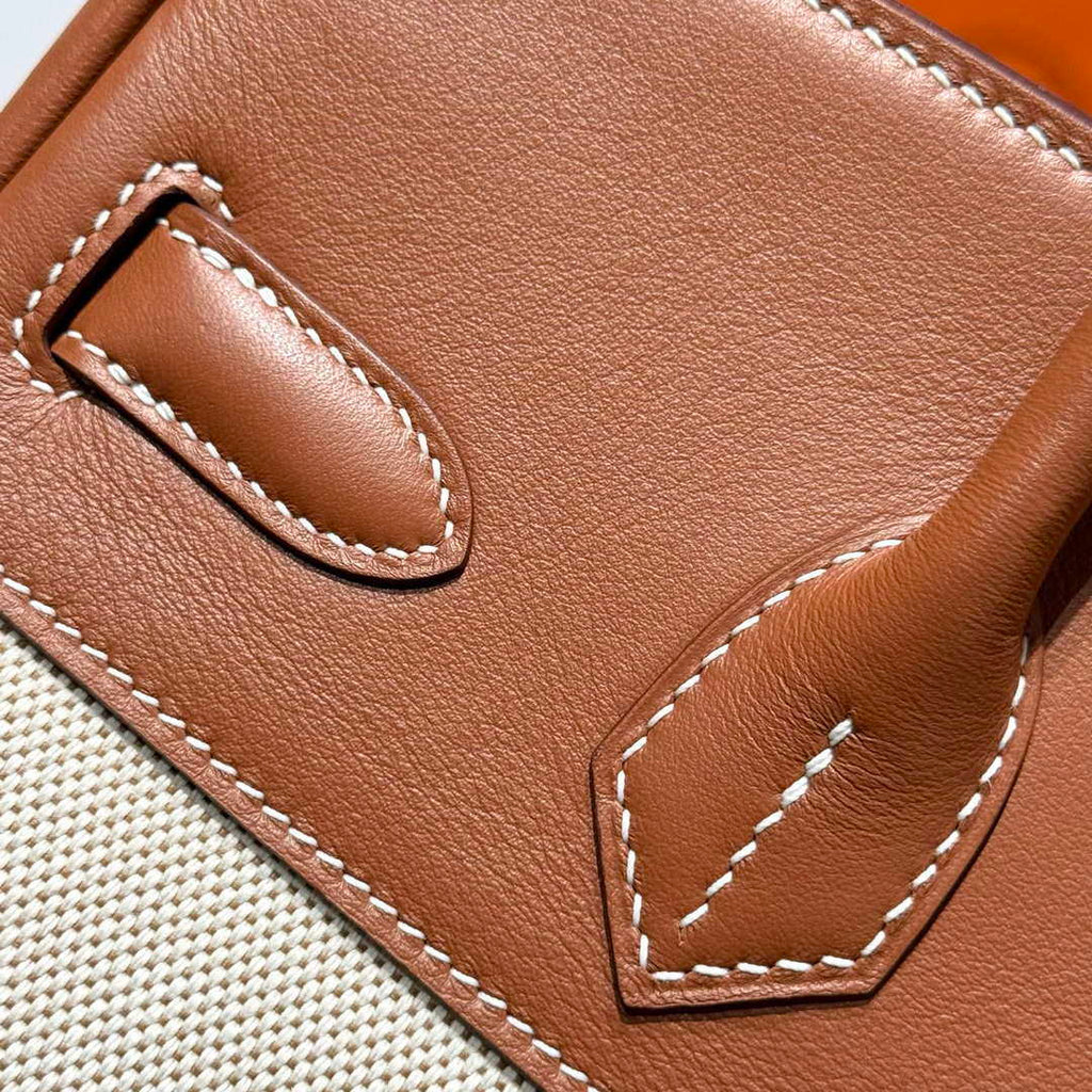 Hermes Birkin Tote Bag Swift leather with canvas 286011