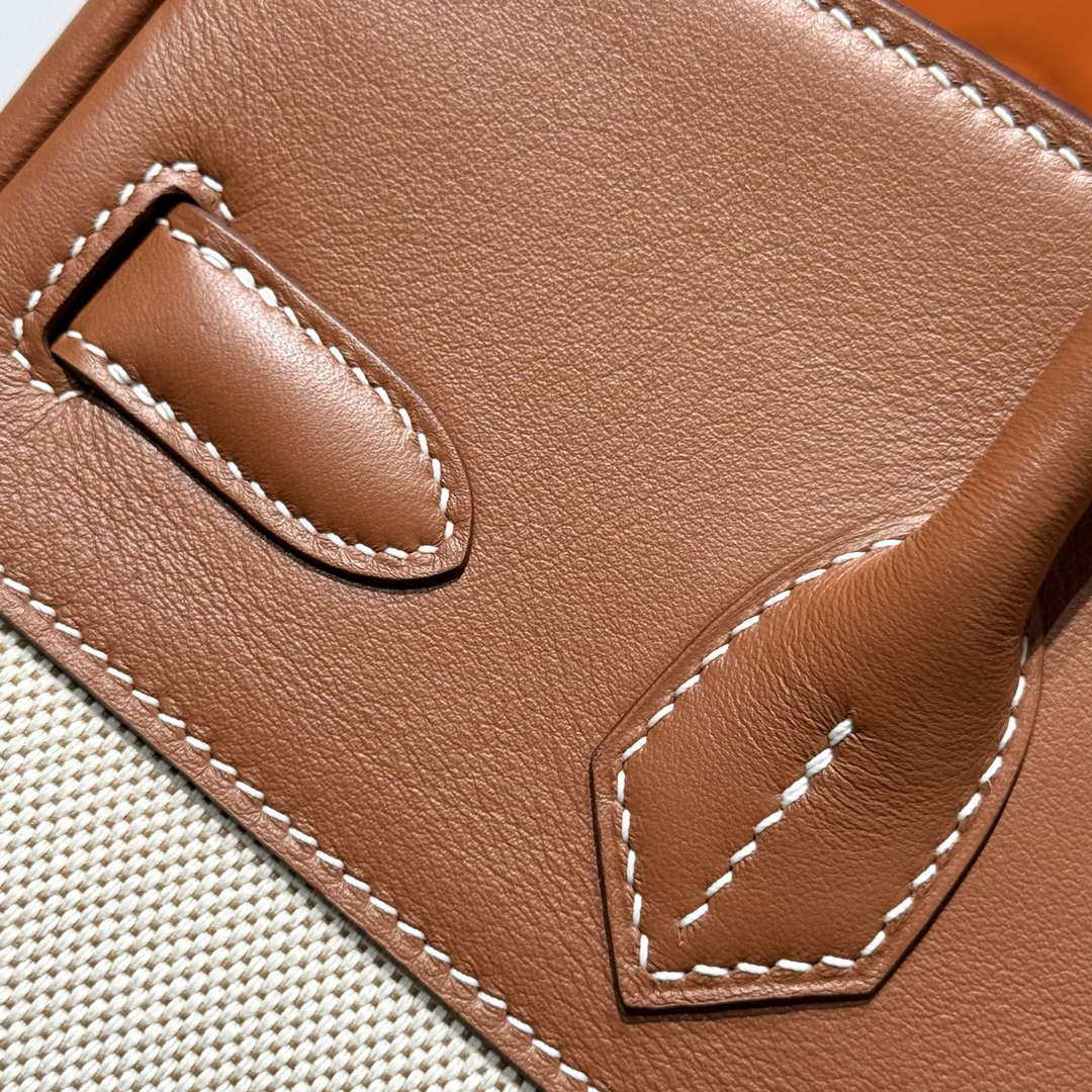 Hermes Birkin Tote Bag Swift leather with canvas 286011