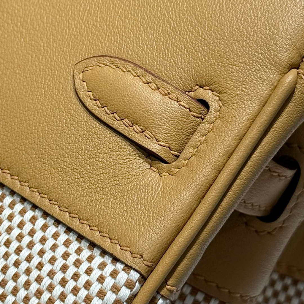 Hermes Birkin Tote Bag Swift leather with canvas 286012