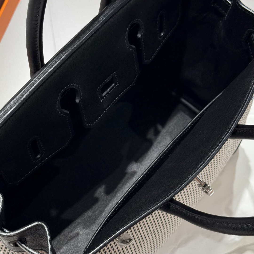 Hermes Birkin Tote Bag Swift leather with canvas 286013