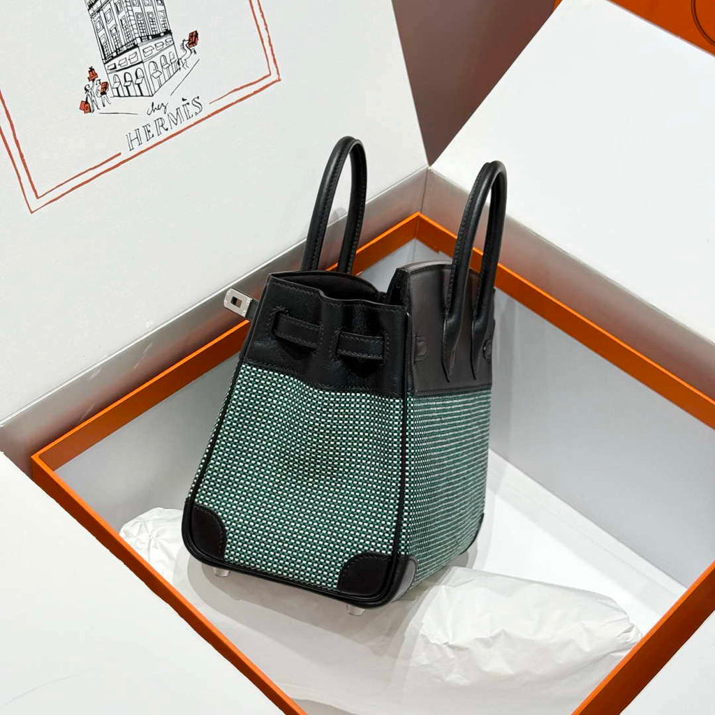 Hermes Birkin Tote Bag Swift leather with canvas 286014