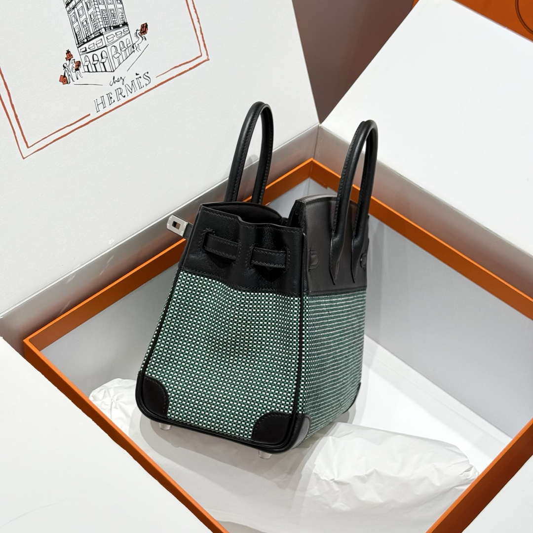 Hermes Birkin Tote Bag Swift leather with canvas 286014