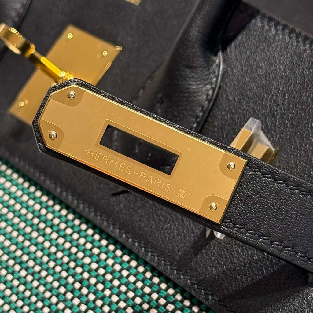 Hermes Birkin Tote Bag Swift leather with canvas 286014