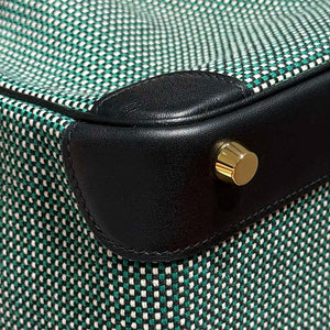 Hermes Birkin Tote Bag Swift leather with canvas 286014 - Gold / 25cm - View 16
