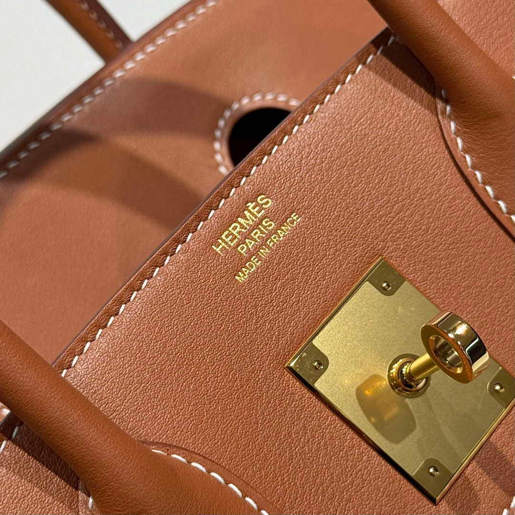 Hermes Birkin Tote Bag Swift leather with canvas 286015