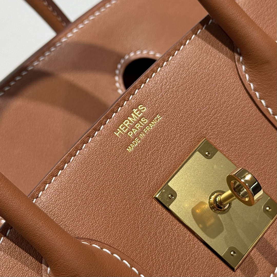 Hermes Birkin Tote Bag Swift leather with canvas 286015