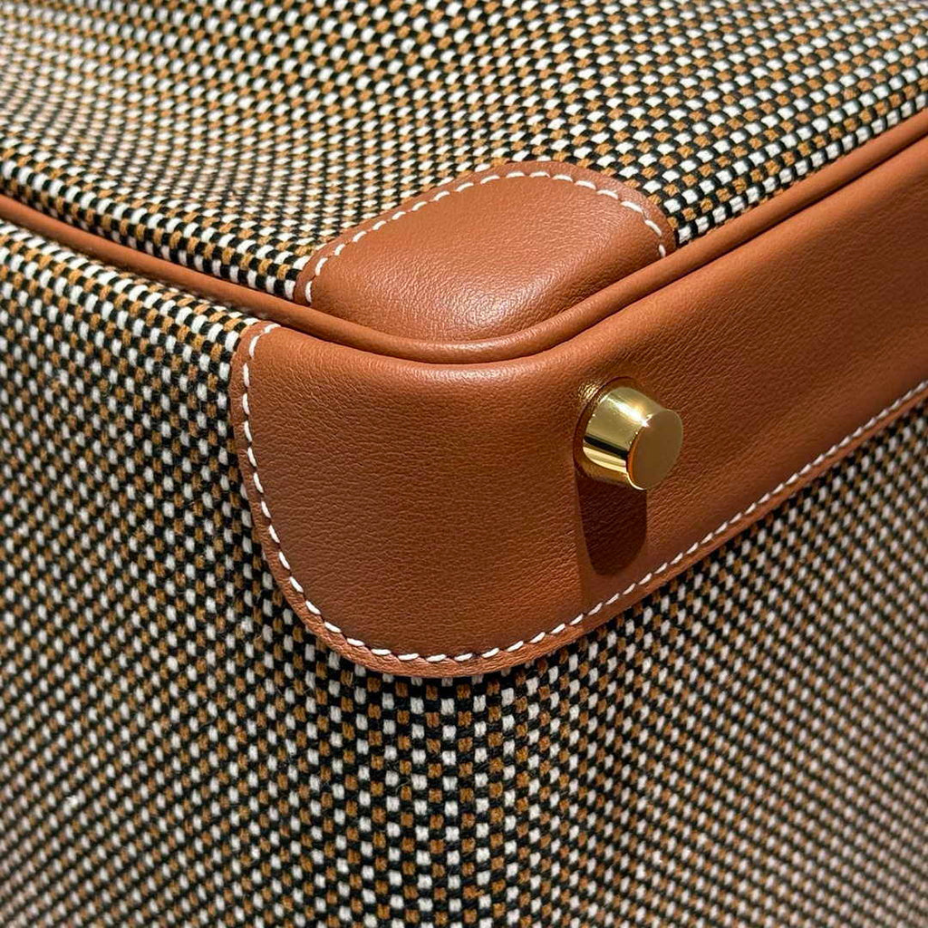 Hermes Birkin Tote Bag Swift leather with canvas 286015