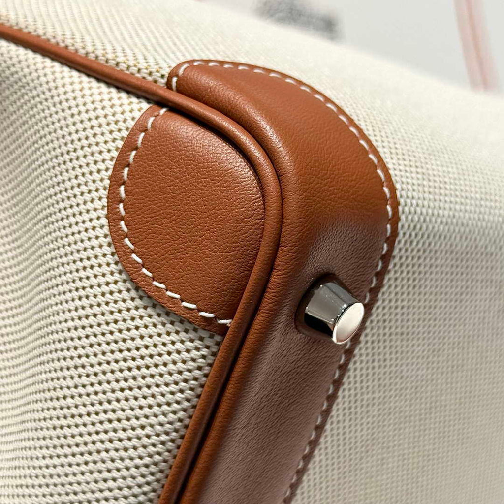 Hermes Birkin Tote Bag Swift leather with canvas 286017