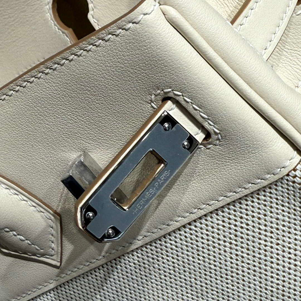 Hermes Birkin Tote Bag Swift leather with canvas 286018