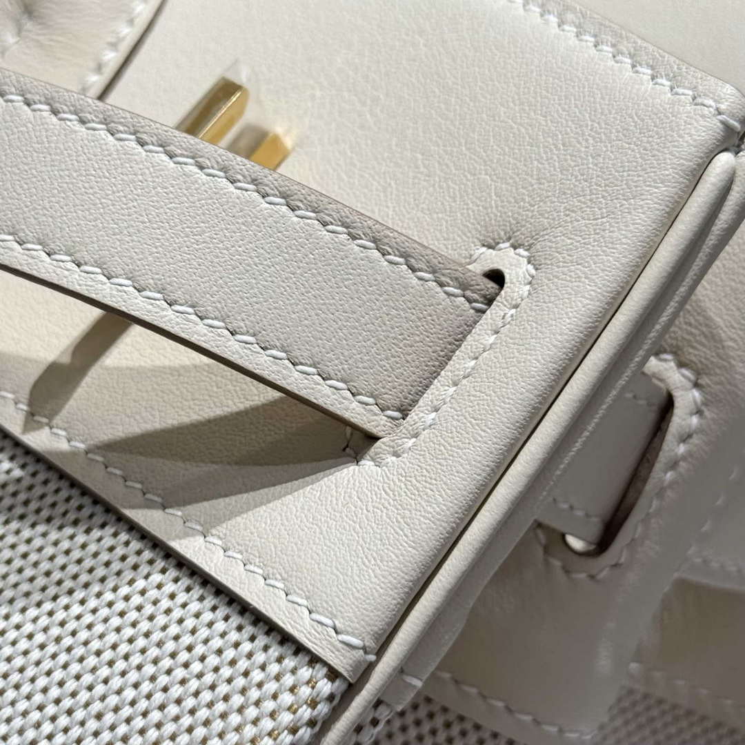 Hermes Birkin Tote Bag Swift leather with canvas 286018