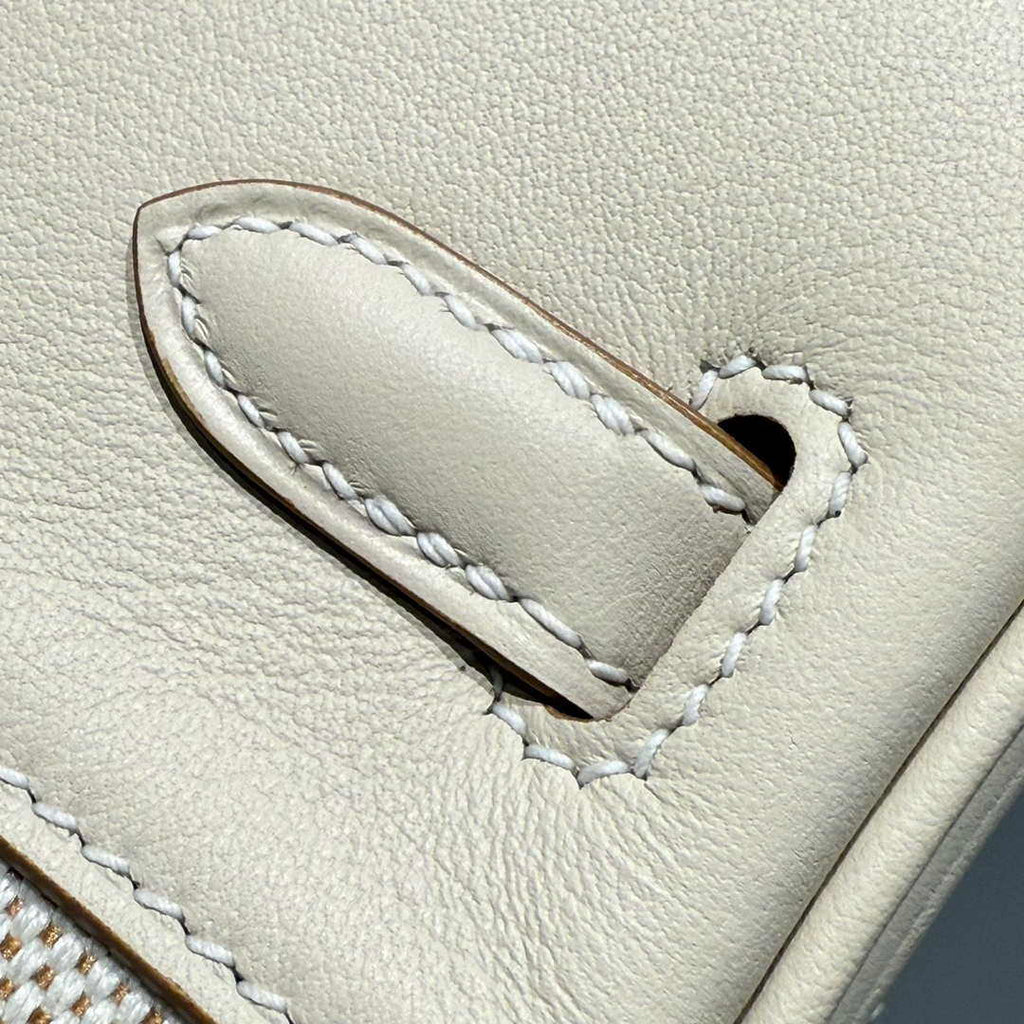 Hermes Birkin Tote Bag Swift leather with canvas 286018