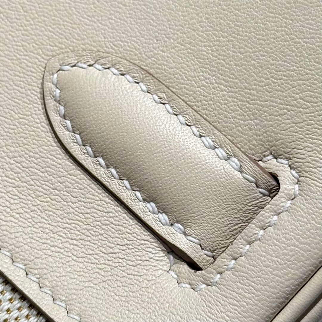 Hermes Birkin Tote Bag Swift leather with canvas 286018