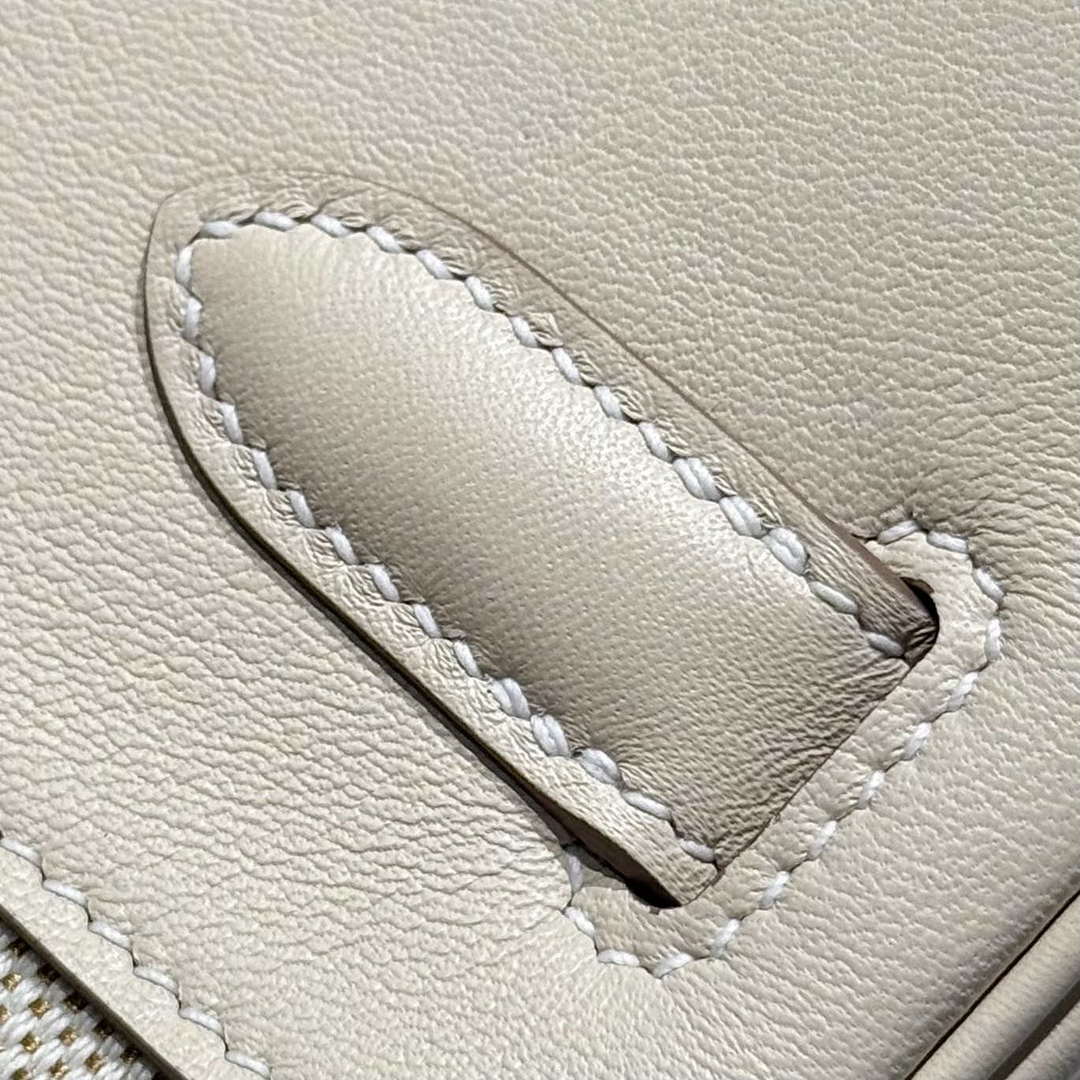 Hermes Birkin Tote Bag Swift leather with canvas 286018