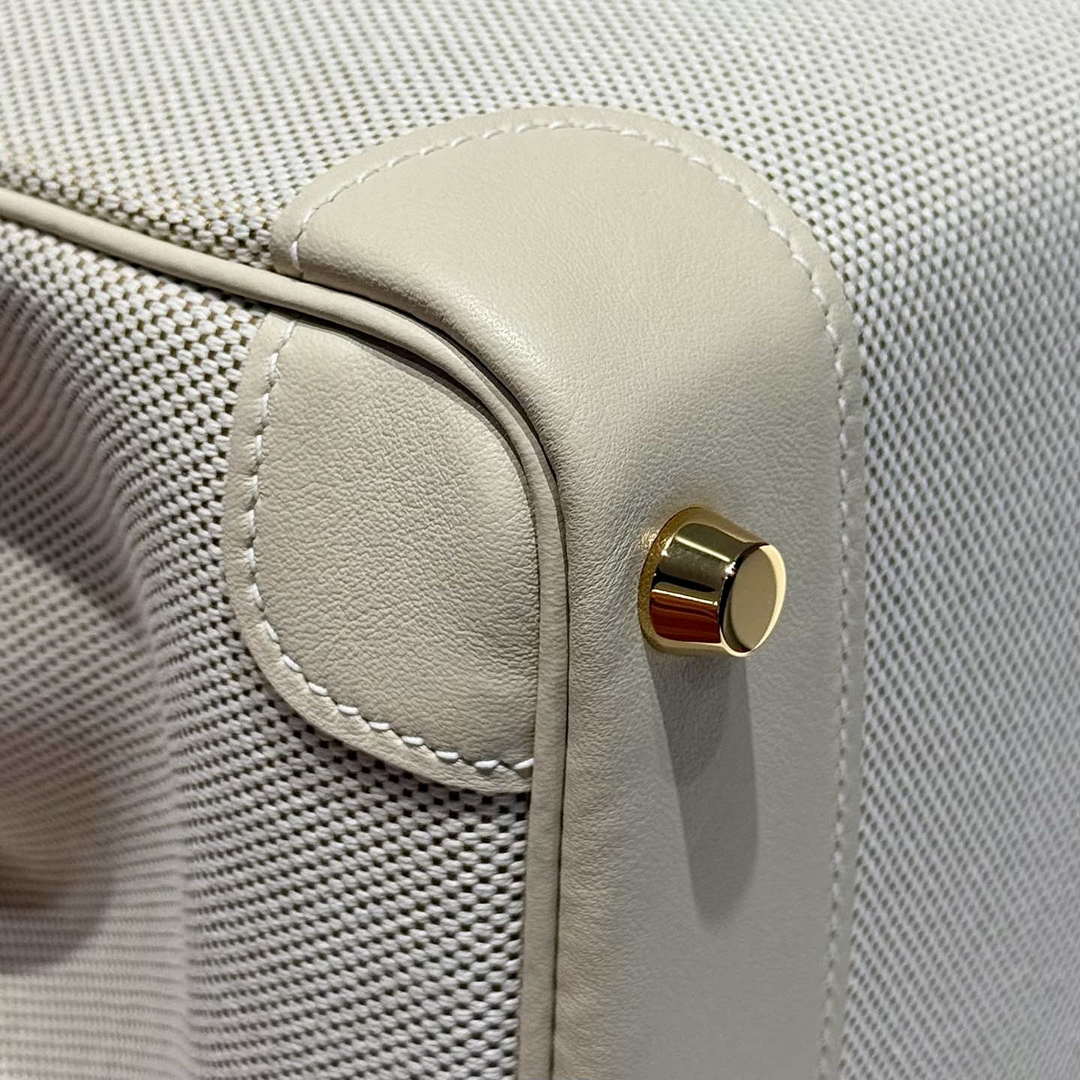 Hermes Birkin Tote Bag Swift leather with canvas 286018