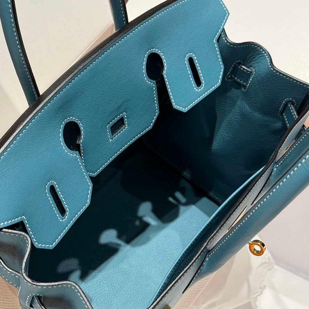 Hermes Birkin Tote Bag Swift leather with canvas 286019
