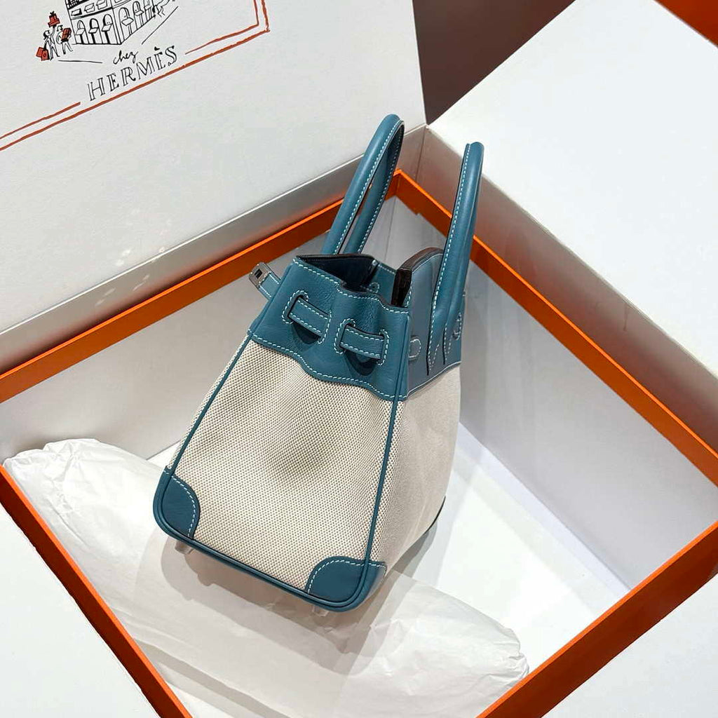 Hermes Birkin Tote Bag Swift leather with canvas 286019