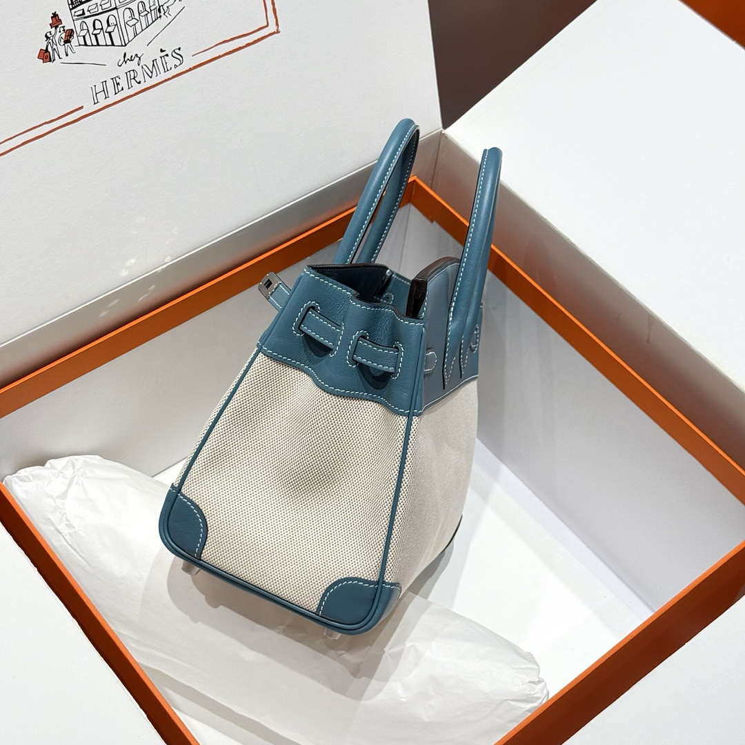 Hermes Birkin Tote Bag Swift leather with canvas 286019