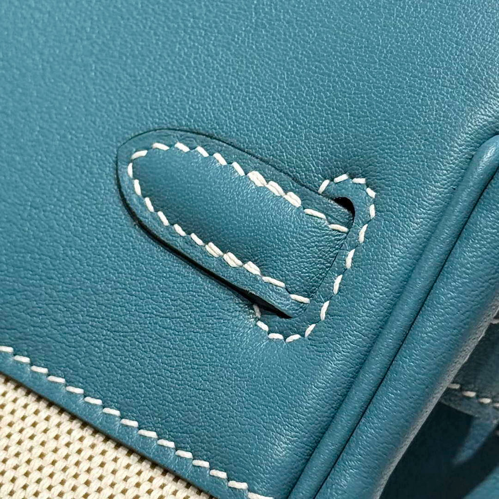 Hermes Birkin Tote Bag Swift leather with canvas 286019