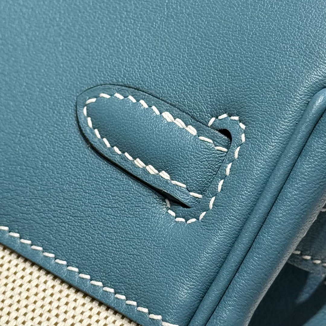 Hermes Birkin Tote Bag Swift leather with canvas 286019