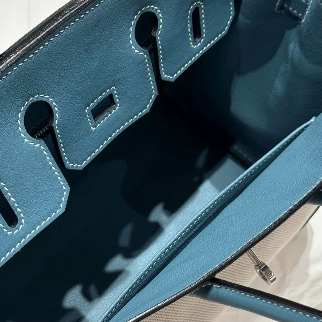 Hermes Birkin Tote Bag Swift leather with canvas 286019