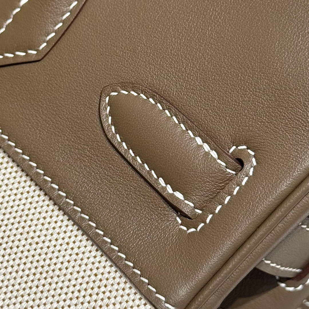 Hermes Birkin Tote Bag Swift leather with canvas 286020