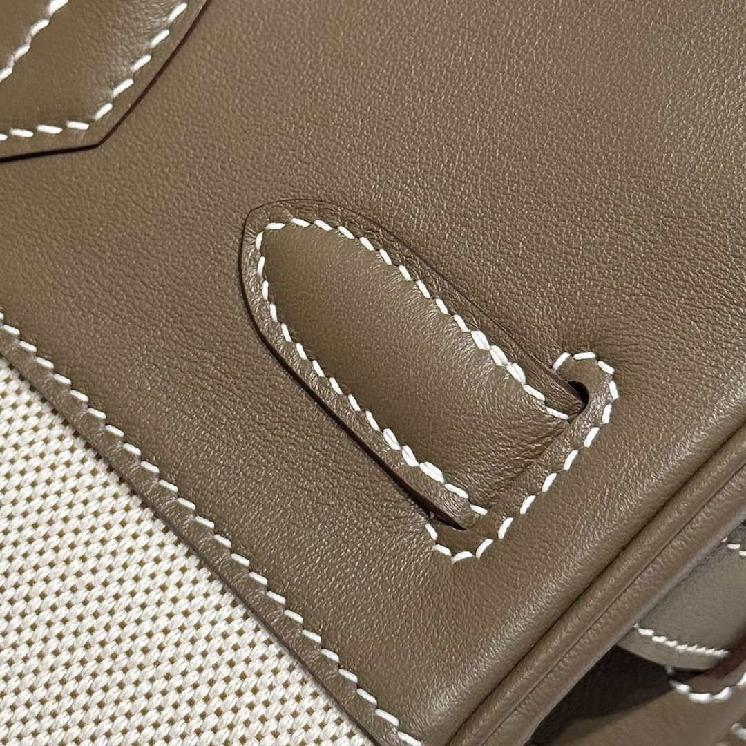 Hermes Birkin Tote Bag Swift leather with canvas 286020