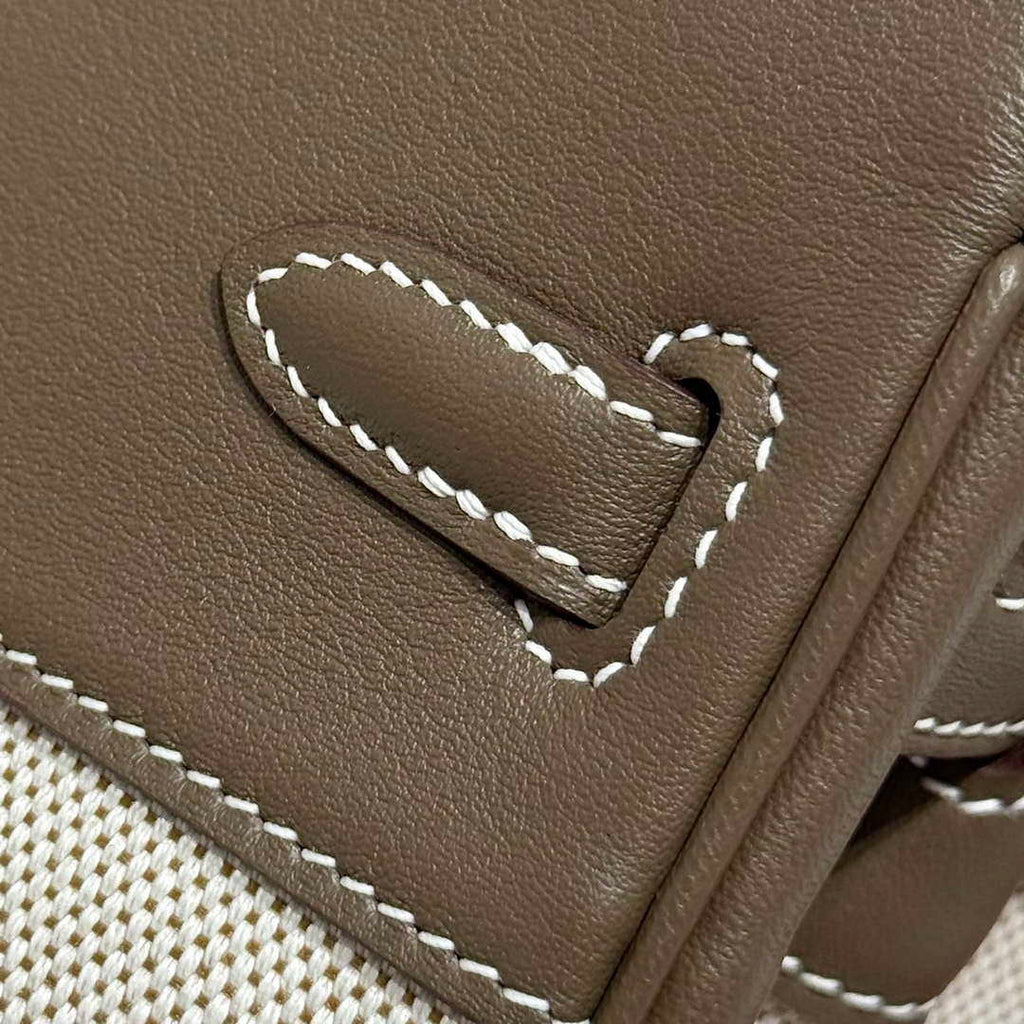 Hermes Birkin Tote Bag Swift leather with canvas 286020