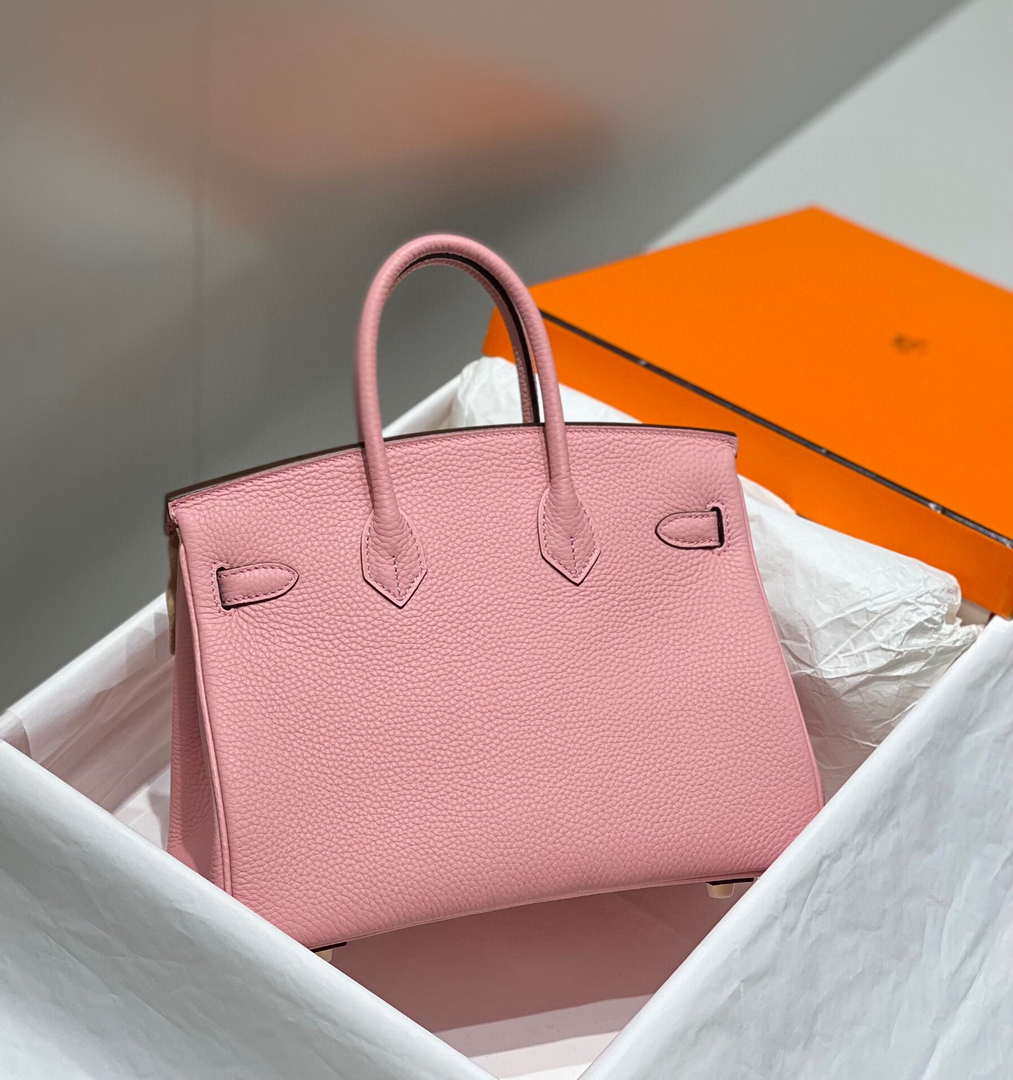 Hermes Birkin Tote Bag Togo Leather 28606 Milkshake powder