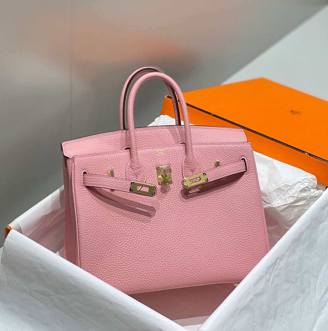 Hermes Birkin Tote Bag Togo Leather 28606 Milkshake powder
