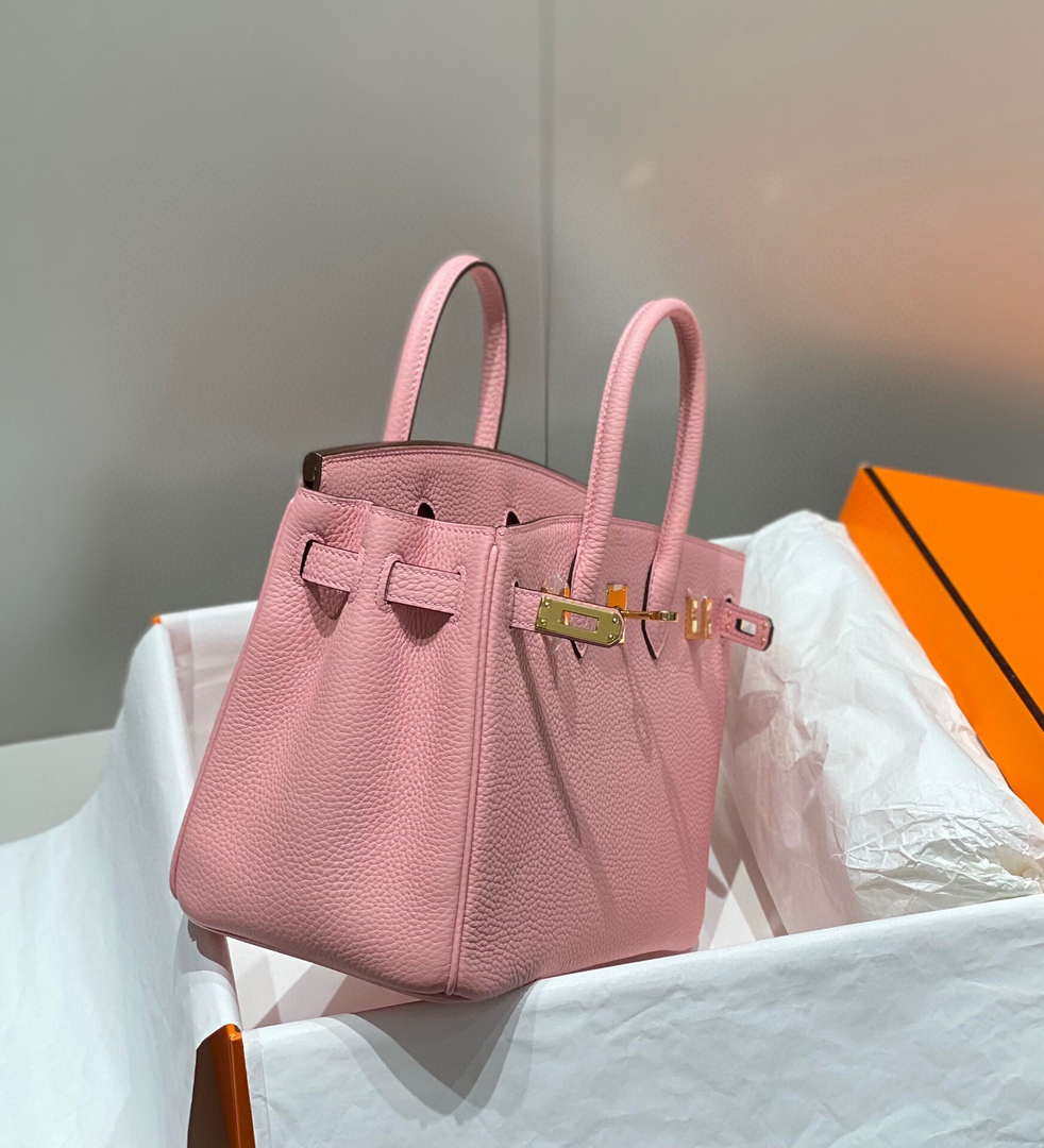 Hermes Birkin Tote Bag Togo Leather 28606 Milkshake powder