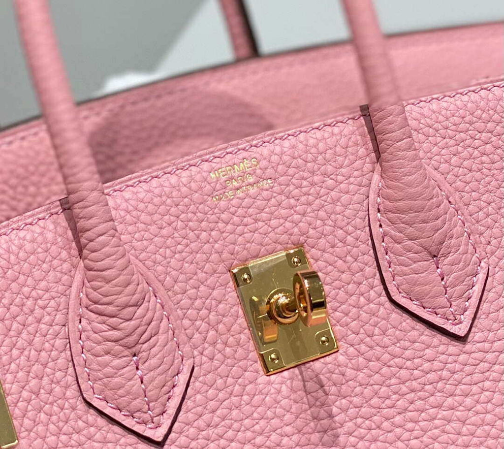 Hermes Birkin Tote Bag Togo Leather 28606 Milkshake powder