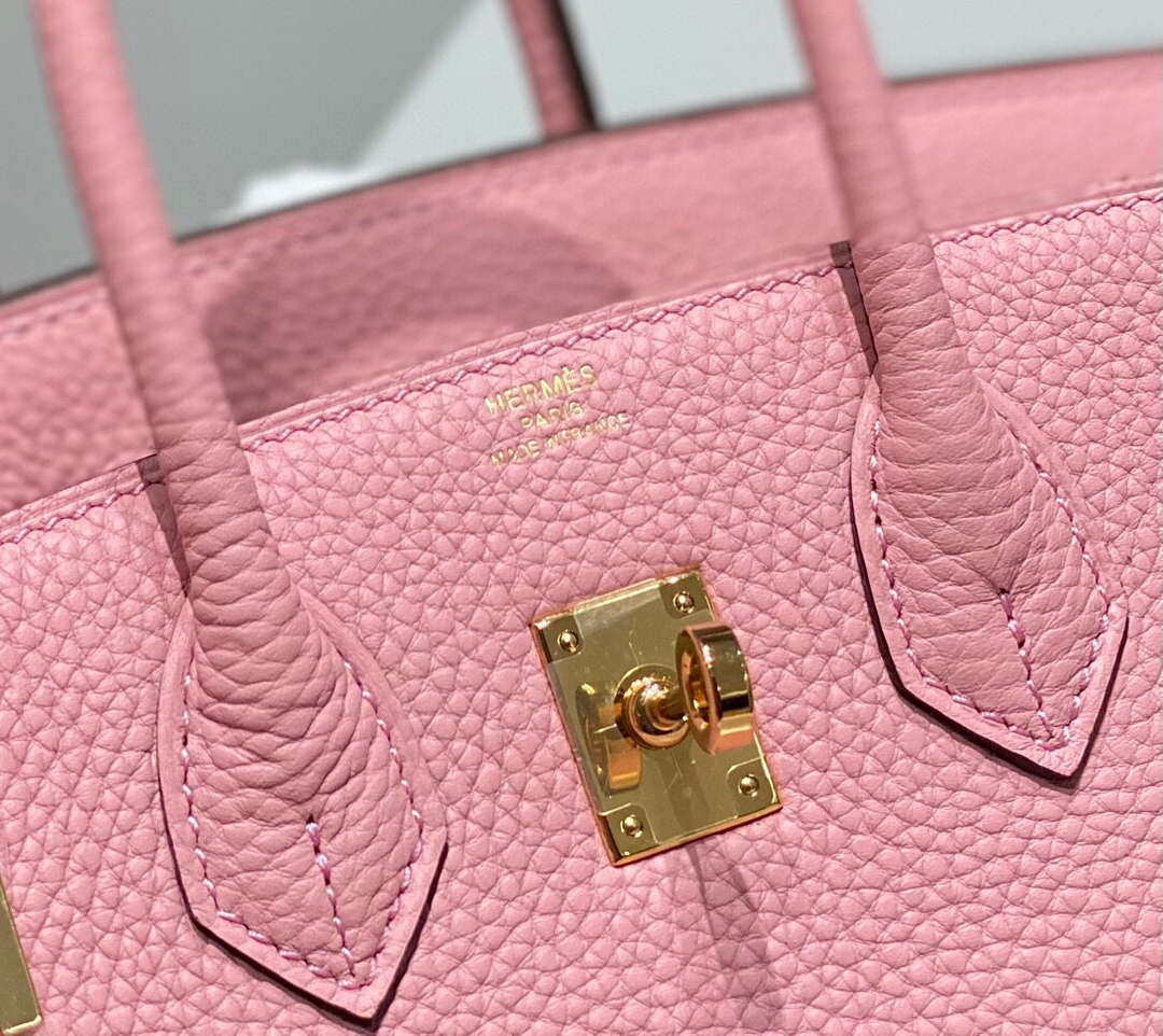 Hermes Birkin Tote Bag Togo Leather 28606 Milkshake powder