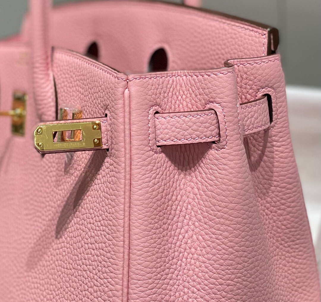 Hermes Birkin Tote Bag Togo Leather 28606 Milkshake powder