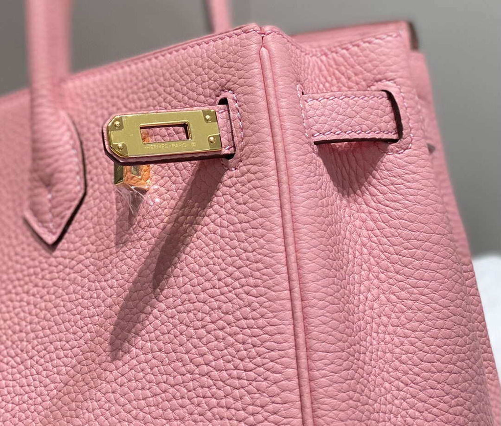 Hermes Birkin Tote Bag Togo Leather 28606 Milkshake powder
