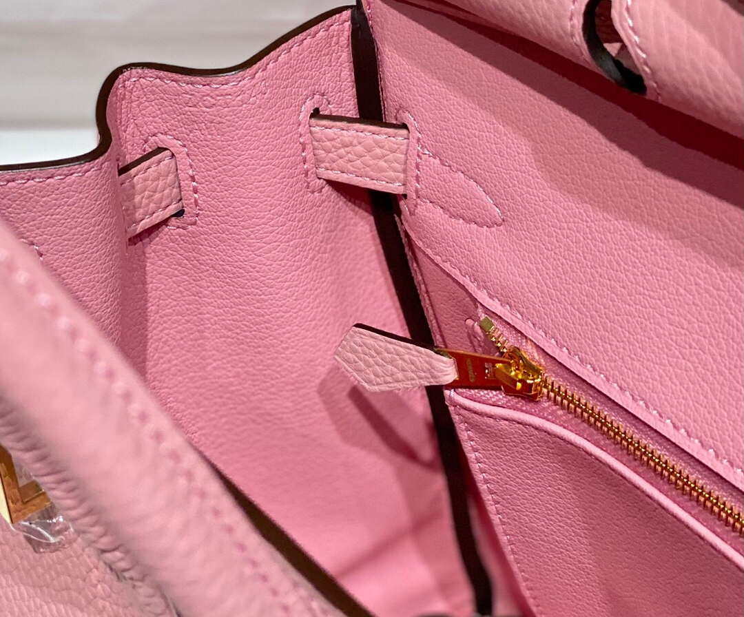 Hermes Birkin Tote Bag Togo Leather 28606 Milkshake powder