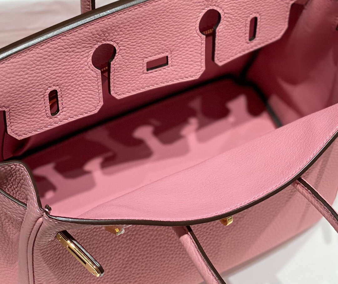 Hermes Birkin Tote Bag Togo Leather 28606 Milkshake powder