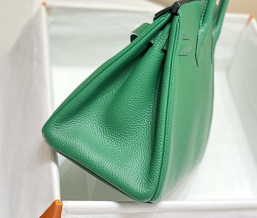 Hermes Birkin Tote Bag Togo Leather 28607 Green
